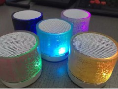 Usage of LED Bluetooth audio system